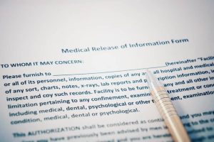 MEDICAL RECORDS RELEASE